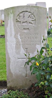 Arthur Neville at Metz-en-Couture Communal Cemetery British Extension
