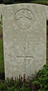 Henry Taylor at Etaples Military Cemetery, Pas de Calais