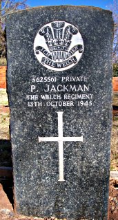 Percy Jackman at Johannesburg (West Park) Cemetery