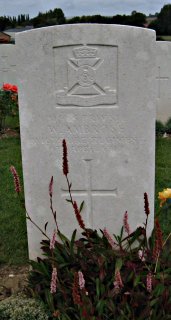 William Ambrose at Wancourt British Cemetery, Arras