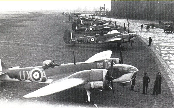 82 Squadron Blenheims, RAF Watton, 1940